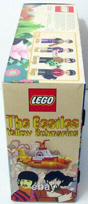 2016 Retired Lego Ideas Beatles Yellow Submarine With 5 Figures 21306 New Sealed