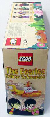 2016 Retired Lego Ideas Beatles Yellow Submarine With 5 Figures 21306 New Sealed