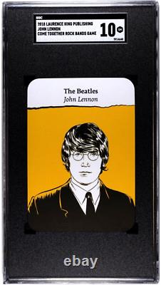 2018 JOHN LENNON THE BEATLES Come Together Rock Cards SGC 10 Pop 1 Highest
