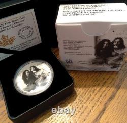2019 Canada 1 oz Silver Proof Coin John Lennon The Beatles Give Peace a Chance