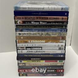 20x DVD LOT The Beatles John Lennon George Harrison Paul McCartney Ringo DVDs 20x DVD LOT The Beatles John Lennon George Harrison Paul McCartney Ringo DVDs