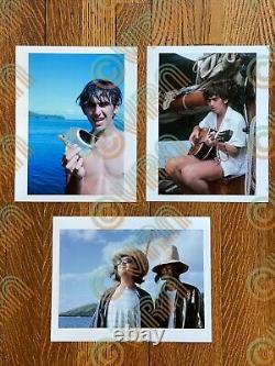 (21) Beatles in Tahiti 1964 GEORGE HARRISON + JOHN LENNON 8.5x11 Photo Prints