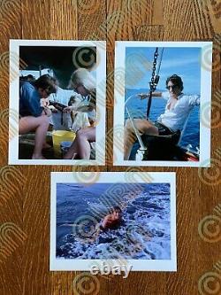 (21) Beatles in Tahiti 1964 GEORGE HARRISON + JOHN LENNON 8.5x11 Photo Prints