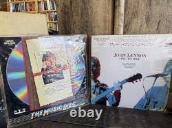 25 BEATLES JOHN LENNON Ringo Star Japanes Import Concerts Laserdisc RARITIES