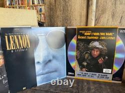 25 BEATLES JOHN LENNON Ringo Star Japanes Import Concerts Laserdisc RARITIES