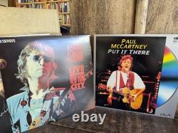 25 BEATLES JOHN LENNON Ringo Star Japanes Import Concerts Laserdisc RARITIES