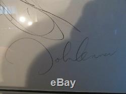 2 John Lennon Bag One roman numeral number Signed autograph art lithograph 1970