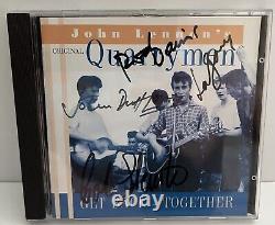 4X SIGNED Quarrymen CD! John Lennon's Original Band-Get Back Together -Beatles