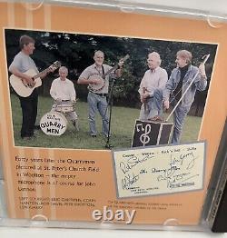4X SIGNED Quarrymen CD! John Lennon's Original Band-Get Back Together -Beatles