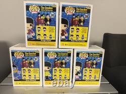 5 Funko Pop Rock The Beatles Yellow Submarine Set with Blue Meanie