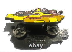 5 PINS THE BEATLES YELLOW SUBMARINE L. E. TOUR McCARTNEY JOHN LENNON GEORGE RINGO