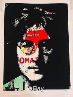 ANDY WARHOL LOST SERIES MR CLEVER ART John Lennon Beatles soup brainwash banksy