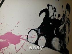 All You Need Is Love Mr Brainwash Signed John Lennon Screen Print Poster Beatles