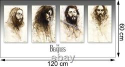 Andreas Noßmann Original The Beatles Mega-Kunstdruck 120 cm breit