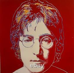 Andy Warhol, JOHN LENNON-Proof Edition-Trial Print-with diamond dust- unsigned