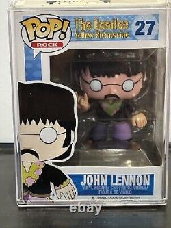 Authentic 2012 John Lennon #27 The Beatles Yellow Submarine Funko Pop Grail