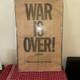 Authentic Beatles N. Y. Times Newspaper 12/21/69 John Lennon WAR IS OVER (RARE)