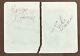Autographs Of John Lennon & George Harrison Signed Paper March 29th 1963 Beatles