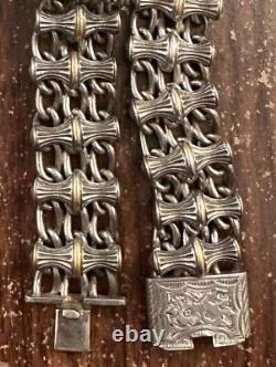 Awesome & Rare Silver Plated Necklace Owned & Worn By John Lennon 1960's Beatles