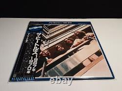 BEATLES1967-70 Hits2-Lps Japan-Obi-Blue Vinyl Japanese EAS Abbey White Hey Let