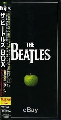 BEATLES -16 CD JAPAN PAPERSLEEVE BOX RARE John Lennon, Paul McCartney NOT Bootleg