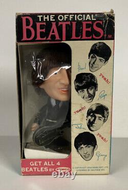 BEATLES JOHN LENNON HARD BODY REMCO SELTAEB DOLL 1964 With ORIGINAL BOX! NICE