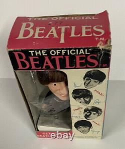 BEATLES JOHN LENNON HARD BODY REMCO SELTAEB DOLL 1964 With ORIGINAL BOX! NICE