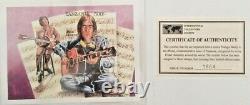 BEATLES JOHN LENNON withCOA Six New Stamp Sheets International Collectors Society