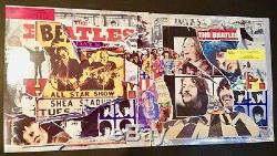 BEATLES John Lennon Paul McCartney UK Anthology Album Record 33 RPM LP LOT of 2