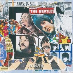 BEATLES John Lennon Paul McCartney UK Anthology Album Record 33 RPM LP LOT of 2