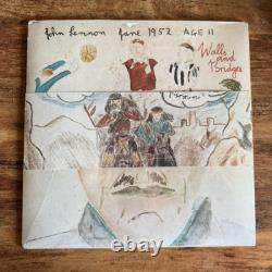 BEATLES John Lennon Walls & Bridges Original 1974 First Issue Apple SEALED LP