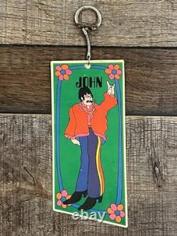 BEATLES John Lennon Yellow Submarine 1968 Key Chain Suba Films Pride Creations