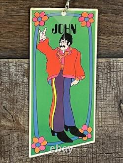 BEATLES John Lennon Yellow Submarine 1968 Key Chain Suba Films Pride Creations