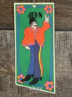 BEATLES John Lennon Yellow Submarine 1968 Key Chain Suba Films Pride Creations