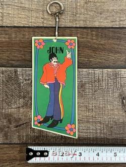 BEATLES John Lennon Yellow Submarine 1968 Key Chain Suba Films Pride Creations