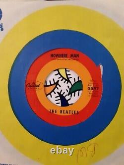 BEATLES-Nowhere Man/ What Goes On 7 45 (TARGET DOME LABEL) EXC LENNON McCARTNEY