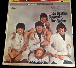 BEATLES RARE STEREO 3RD STATE PEEL BUTCHER COVER YESTERDAY & TODAY WithTRUNK SLICK