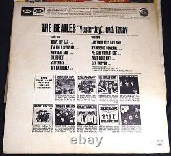 BEATLES RARE STEREO 3RD STATE PEEL BUTCHER COVER YESTERDAY & TODAY WithTRUNK SLICK