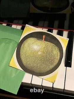 BEATLES RECORD LABEL #2 APPLE RARE Vintage JOHN LENNON PAUL MCCARTNEY VINYL LP