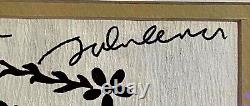 BEATLES SIGNED John Lennon/Yoko Autographed CAIAZZO CoA