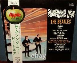 BEATLES Something New 1969 Japan Only Lp withround Apple Obi/lyrics JOHN LENNON