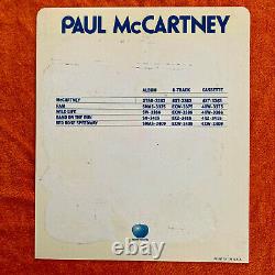 BEATLES Store Divider Cards 10 1964-1974 + 3 band members Apple John Lennon