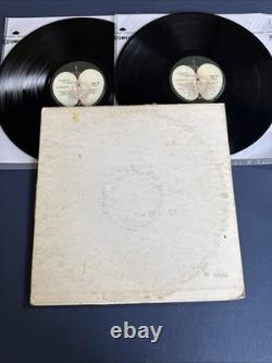 BEATLES White Album Numbered LP Vinyl VG/VG John Lennon Autographed
