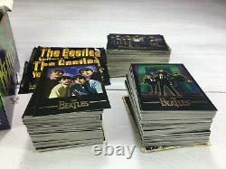 BOX LOT OF THE BEATLES LP RECORD CARDS JOHN LENNON art 1996 sports time trading