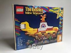 BRAND NEW LEGO 21306 Ideas Yellow Submarine Beatles New Factory Sealed