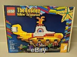 BRAND NEW LEGO The Beatles Yellow Submarine Set (21306)! SEALED! EXCELLENT