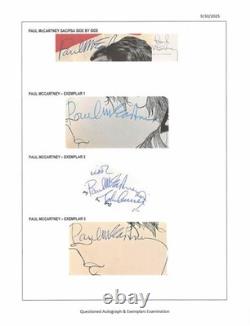 Beatles 1964 Signed Tour Book Lennon McCartney Harrison Starr All 4