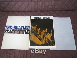 Beatles 1966 Japan Tour Book Concert Program with Photo John Lennon McCartney