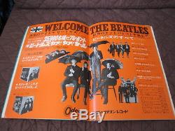 Beatles 1966 Japan Tour Book Concert Program with Photo John Lennon McCartney