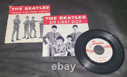 Beatles'64 Swan S-4182-s Mono Sie Liebt Dich Virtue Studio She Loves You Sleeve